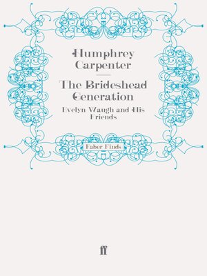 cover image of The Brideshead Generation